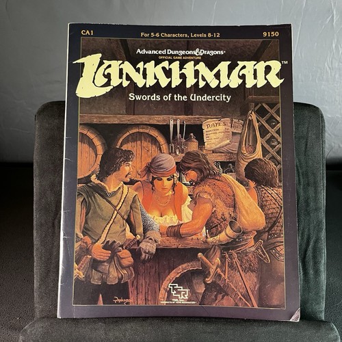 Dungeons & Dragons AD&D Lot of 4 TSR Modules - A3, I2, I9, CA1 - Picture 2 of 12