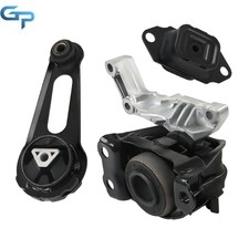 Engine Motor Mounts Trans Mount 3pcs Set For Nissan March Versa 12-19 1.6l