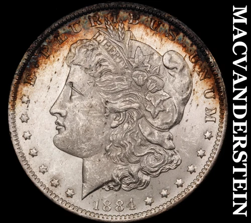 1884-O Morgan Silver Dollar- Choice Gem Brilliant Uncirculated+++ Luster #i8670