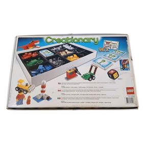 Creationary LEGO Game #3844 3-8 Players Ages 7+ 30-60 Minutes Play Time NO Die