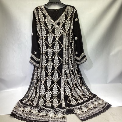 black and cream embroidered dress Embroidered Cotton Linen Dress – Black or Cream – MerBear Boutique