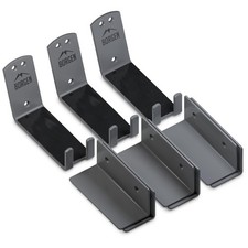 Borgen Gancio a Pedale per Montaggio a Parete Bici Elettrica, MTB e Strada - Supporto a Parete Bici