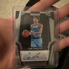 2024-25 Panini Prizm Black - Rookie Signatures Cam Christie #RS-CAM (AU, RC)