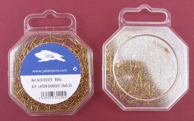10 mm x 0,55 mm 800 Stück EX FEINER KLEINER KOPF MESSING MODELLBAU, BASTELN, HOBBY PINS 