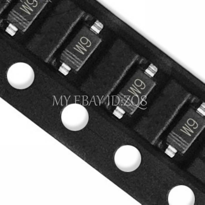 100PCS BZT52C5V6S W9 5.6V 1/5W 0.2W SOD-323 SMD Zener Diode | eBay