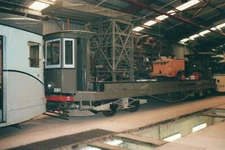 Original Photo Skeleton of Unknown German Tram at Loftus Sydney Tramway Museum