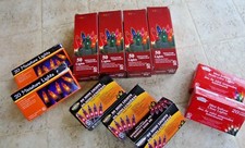 Lot Miniature string Lights Violet/purple, Orange, Multi color 11 all 1 price