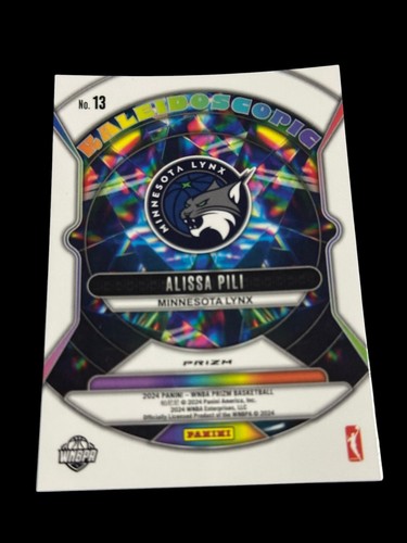 2024 Panini Prizm WNBA - Kaleidoscopic Alissa Pili #13 Green Prizm (RC) - 第 2/2 張圖片