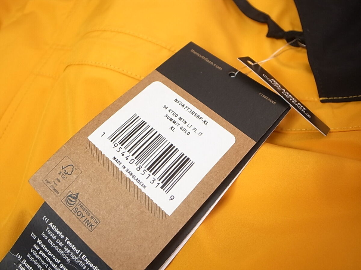 THE NORTH FACE 1994 RETRO MOUNTAIN LIGHT FUTURELIGHT JACKET THE NORTH FACE 1994 RETRO MOUNTAIN LIGHT FUTURELIGHT JACKET