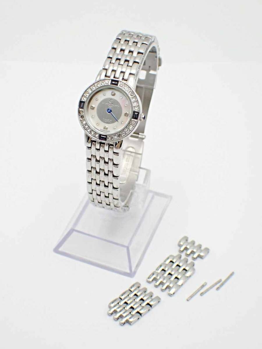 VALENTINO ROLENTA VR-111L ALL stainless Steele PLATINUM VALENTINO ROLENTA VR-111L ALL stainless Steele PLATINUM