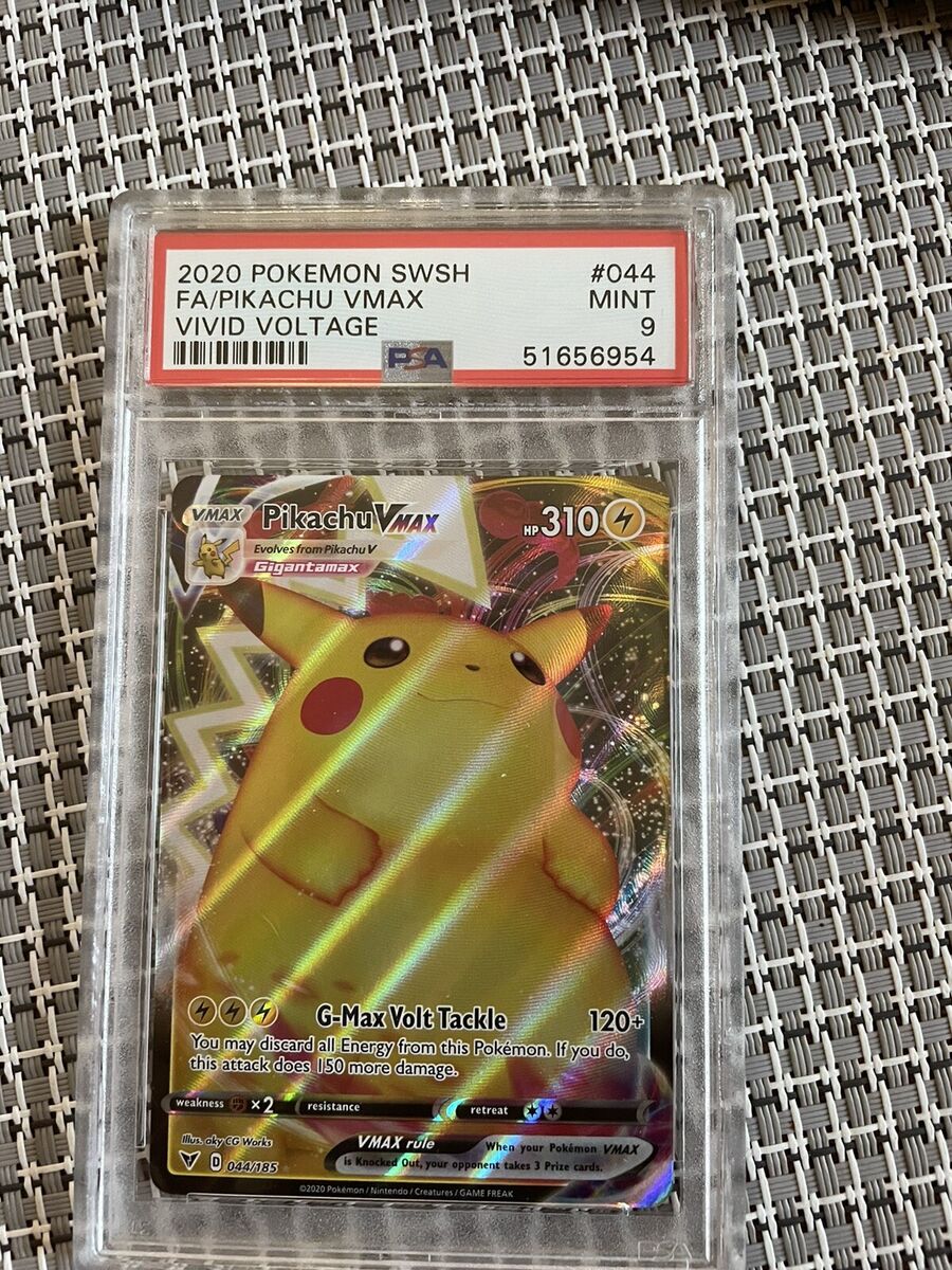 Pokemon Pikachu VMAX PSA 9 MT - Vivid Voltage (044/185) | eBay Pokemon Pikachu VMAX PSA 9 MT - Vivid Voltage (044/185) | eBay