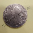 Lud.xvi.d.g.fr.et.nav.rex Luis XVI 1 ECU1785 M Toulous