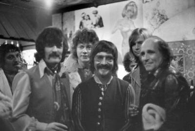Leo Ferre and the Moody Blues 1960s Old Photo