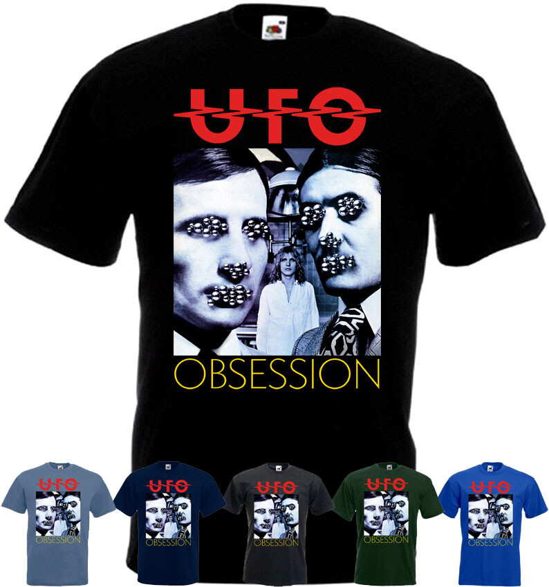 UFO - Obsession T-shirt black blue green graphite hard rock all