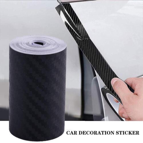 Carbon Fiber Car Sticker Door Sill Protector Scuff AccessorieD1 Plate Trim !μ ^] - Afbeelding 1 van 26