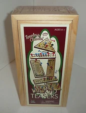 Cardinal's Wood Timeless Classic Wood Teasers Games Collection Wooden Puzzles