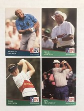 1991 Pro Set PGA Tour Arnold Palmer Greg Norman Tom Watson Ben Crenshaw Lot