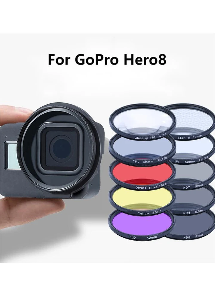 Camera Filter 52mm ND8/16/32/64 Dimmer CPL Polarizer UV Filter - Image 2 of 4