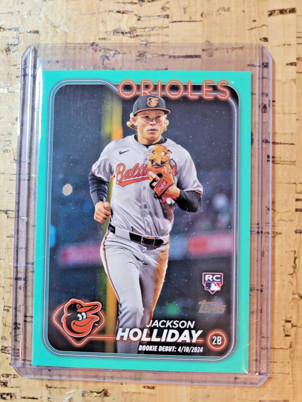 2024 Topps Update Series - Rookie Debut Aqua #US97 Jackson Holliday (RC)