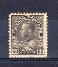 Canada 1911-22 50c MH