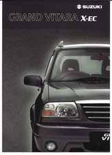 Suzuki Grand Vitara 2.5 X-EC Limited Edition 2004 UK Market Sales Brochure