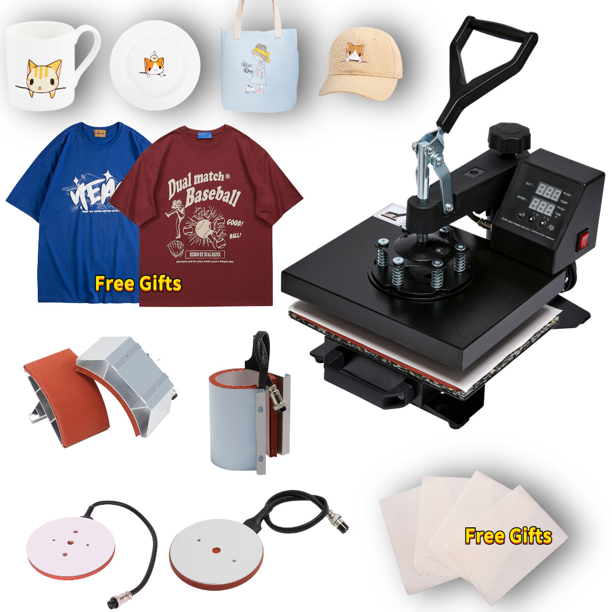 sublimation t shirt press