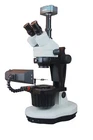 Gem Testing Gemology Darkfield 7-100x Zoom Stereo GIA Microscope 25MP HD Camera