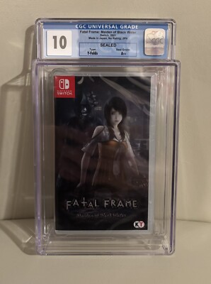 Fatal Frame Maiden of Black Water Japan Release Only CGC 10/10 A++