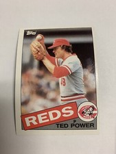 1985 Topps Cincinnati Reds Ted Power