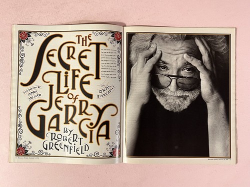 Jerry Garcia on 6 Rolling Stone Magazines 1987, 1989, 1991, 1993, 1995 & 1996 - Picture 19 of 21