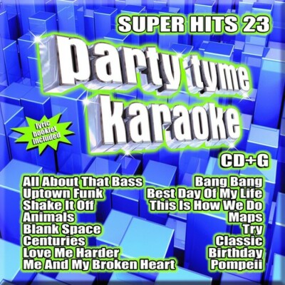 Party Tyme Karaoke: Super Hits 23  by Various Artists New CD
