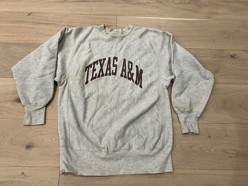 Vintage 90s Texas A\u0026M Champion Reverse 