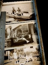 Vintage Photograph Lot Children 1940-50 Some WWII