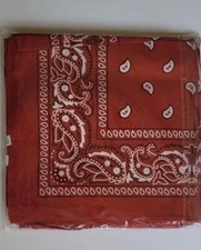 BRAND NEW!! 12 Pcs Lot 100% Cotton Bandana Face Cover Head Warp Headband Scarf