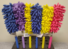 6 Colorful Telescopic Microfiber Duster with Pivot Head, Extends Up to 29" 03
