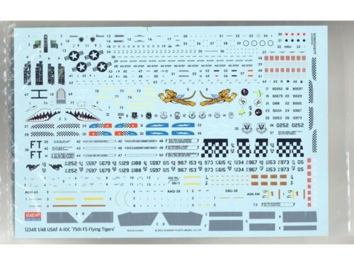 Academy - A-10C Thunderbolt II 75Th Fs Flying Tigers 1/48 12348 - Picture 10 of 16