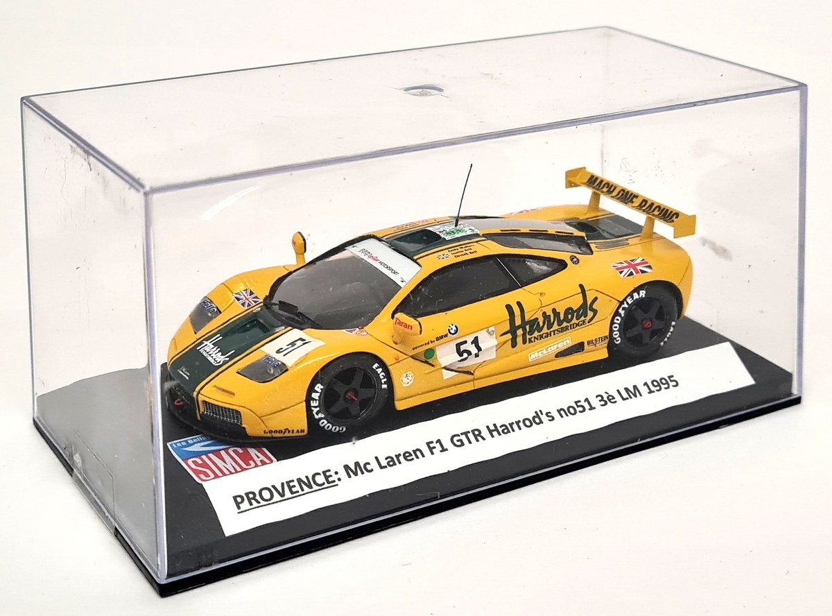 HPI 1/43 マクラーレン F1 GTR ハロッズ Harrods #9 Provence 1/43 - McLaren F1 GTR Harrods #51 3e Le Mans 1995