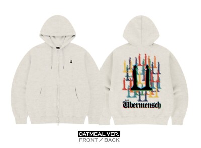 Official G-DRAGON Hoodie Zip-Up 2 Colors Übermensch Concert MD | eBay