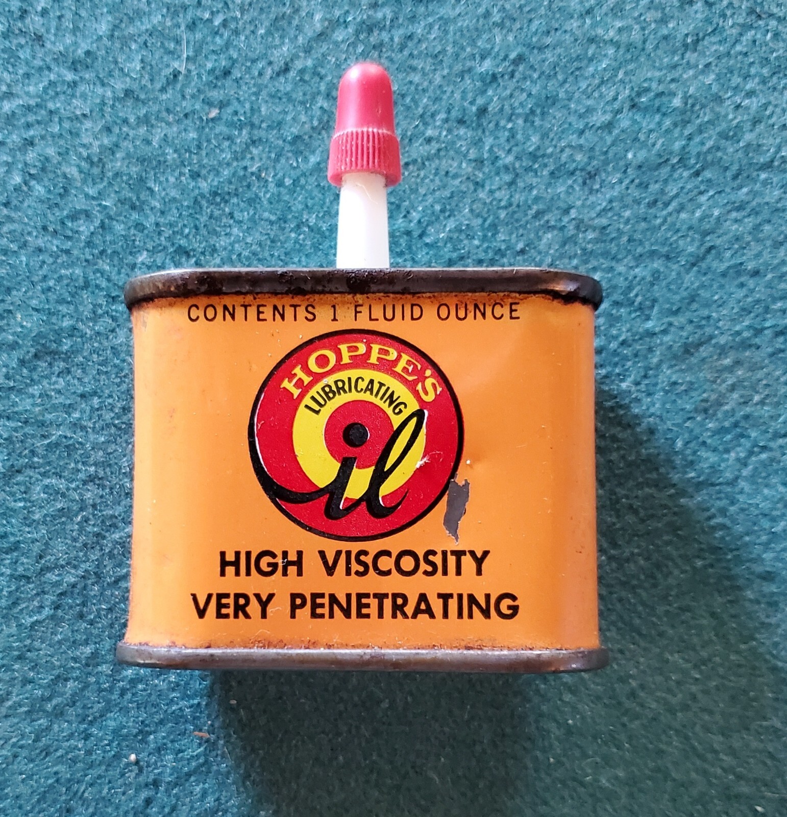 Vintage Hoppes 1 Oz. Gun & Buck Knives Honing Oil Cans + Sharpening