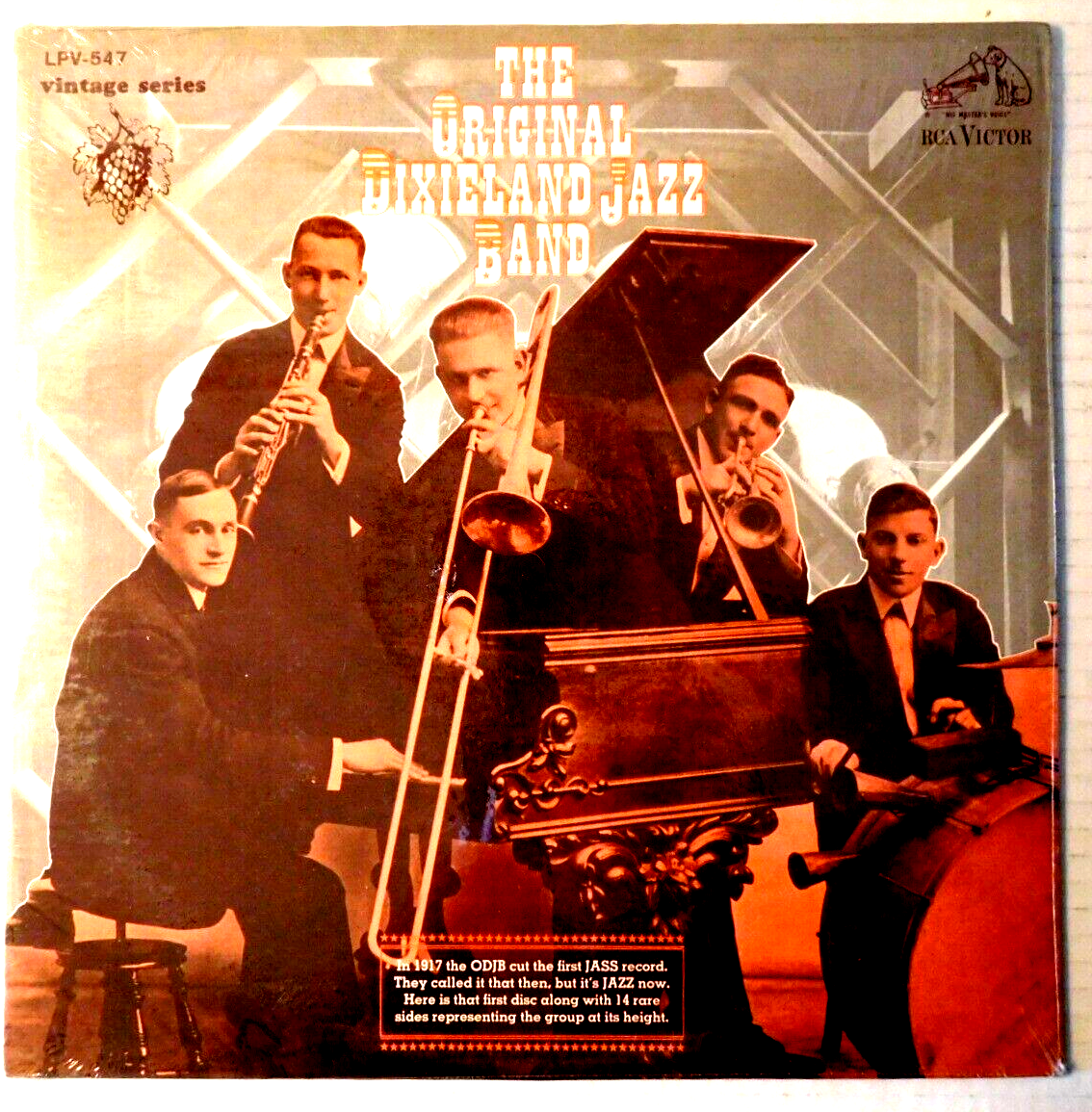 SEALED LP The Original Dixieland Jazz Band RCA Victor