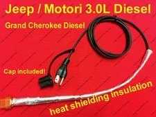 2014-2019 JEEP 3.0L DIESEL ENGINE BLOCK HEATER CORD GRAND CHEROKEE Motori 3.0L