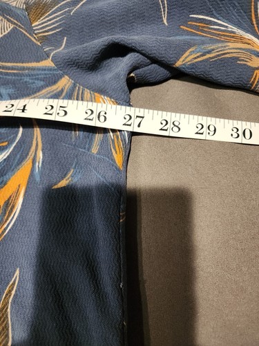 Island Republic Mens 2XL Button Down Blue Hawaiian - Picture 7 of 10