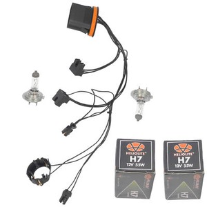 Benz C300 C350 For Left Right Headlight Wiring Harness Headlight Bulb H7 55w Ebay