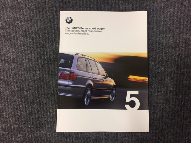 New 1999 5 Series Sport Wagon Brochure Catalog 528i 540i Specs Colors Ebay