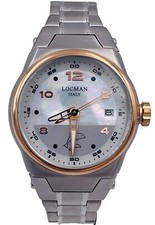 Orologio Locman Mare 558ACOW/498 39mm Wr100m Titanio/Acciaio Scontatissimo Nuovo