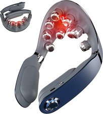 SKG Official G7 PRO FOLD Neck Massager with Heat, Portable Wireless Foldable