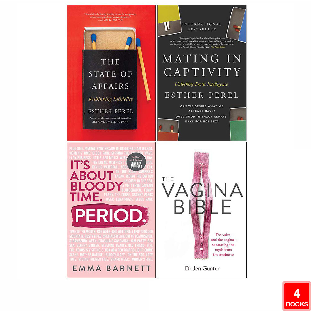 State Of Affairs, Mating in Captivity, Period, Vagina Bible 4 Books Set Paperbac