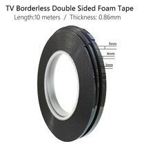 Double Sided Foam Tape Adhesive LCD Screen Frameless for TV Borderless Curved