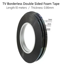 Double Sided Foam Tape Adhesive LCD Screen Frameless for TV Borderless Curved