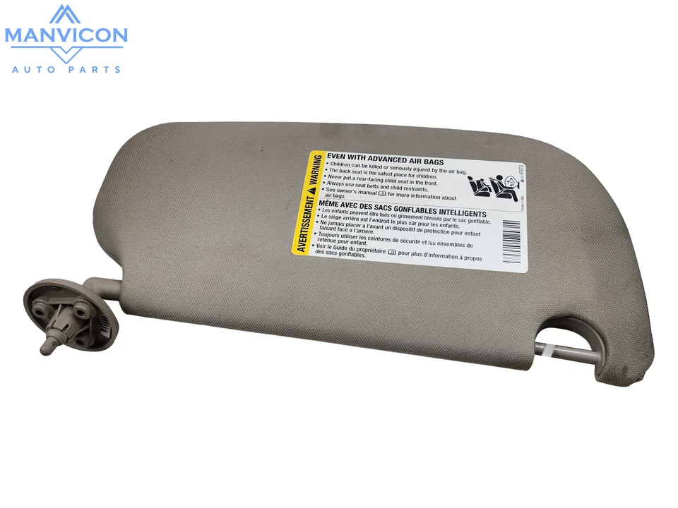 Chevrolet Cobalt 2005-2010 parasol conductor lado izquierdo parasol con espejo fabricante de equipos originales Foto 2 de 4